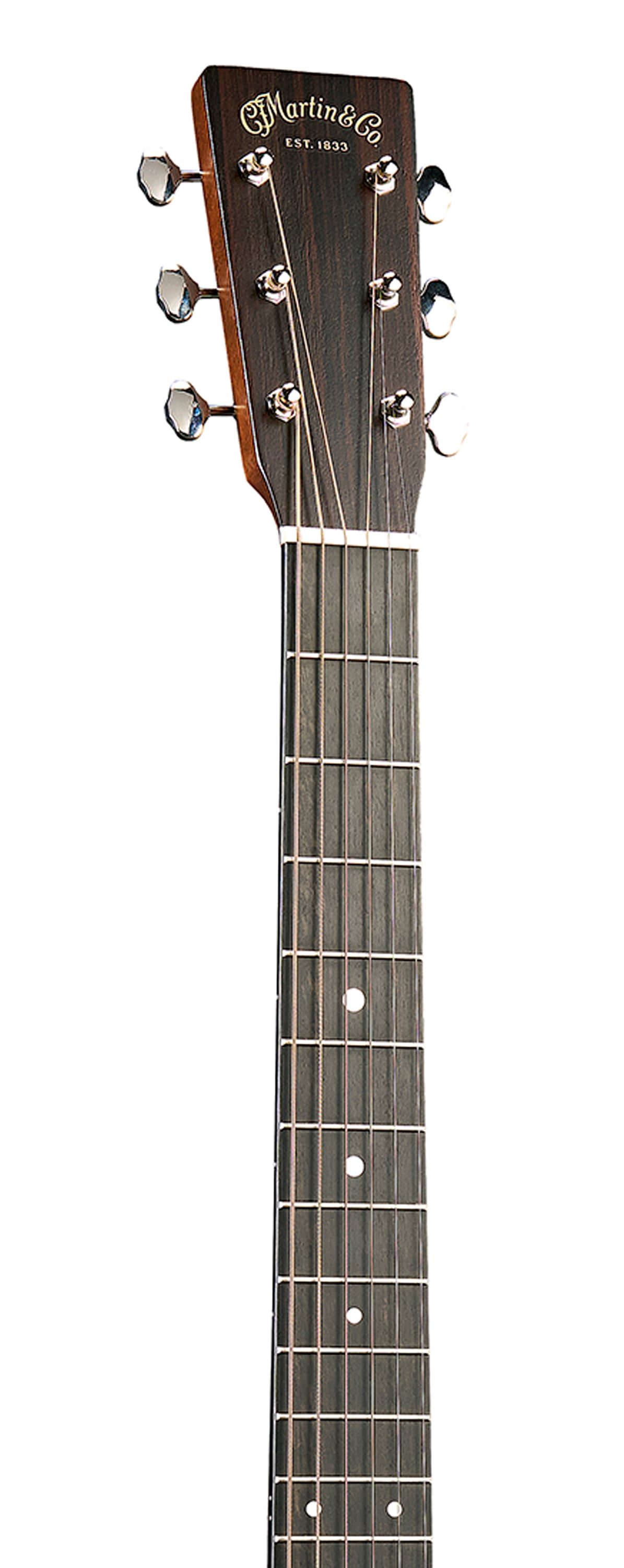 Headstock & Neck of Martin 00L-16E Black Smoke image number 4
